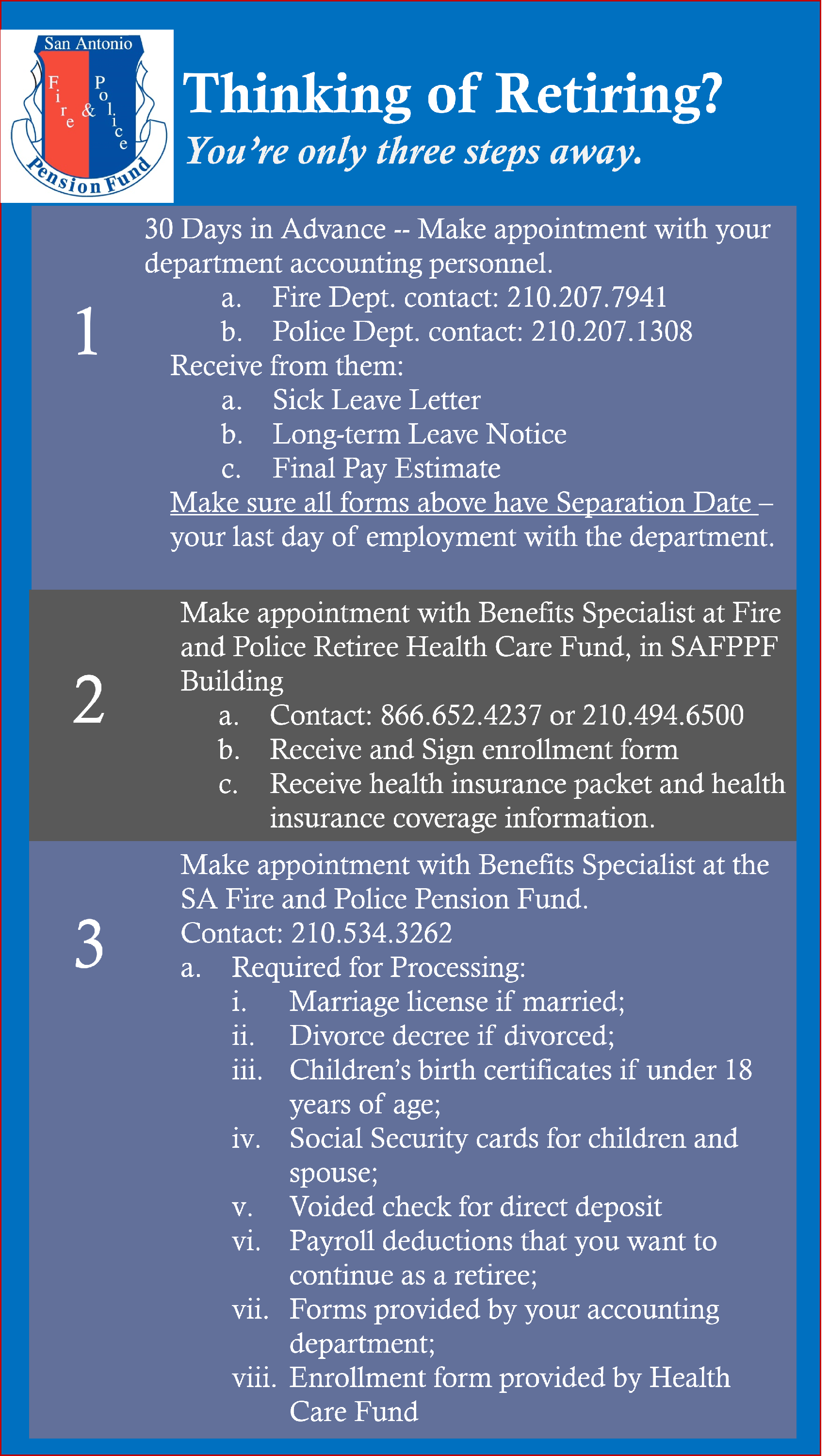 3STEPSTORETIREMENT
